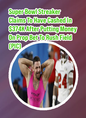 Streaker bet