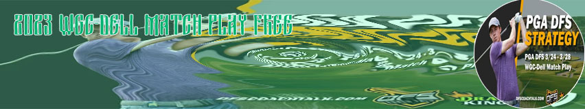 Wgc pga picks